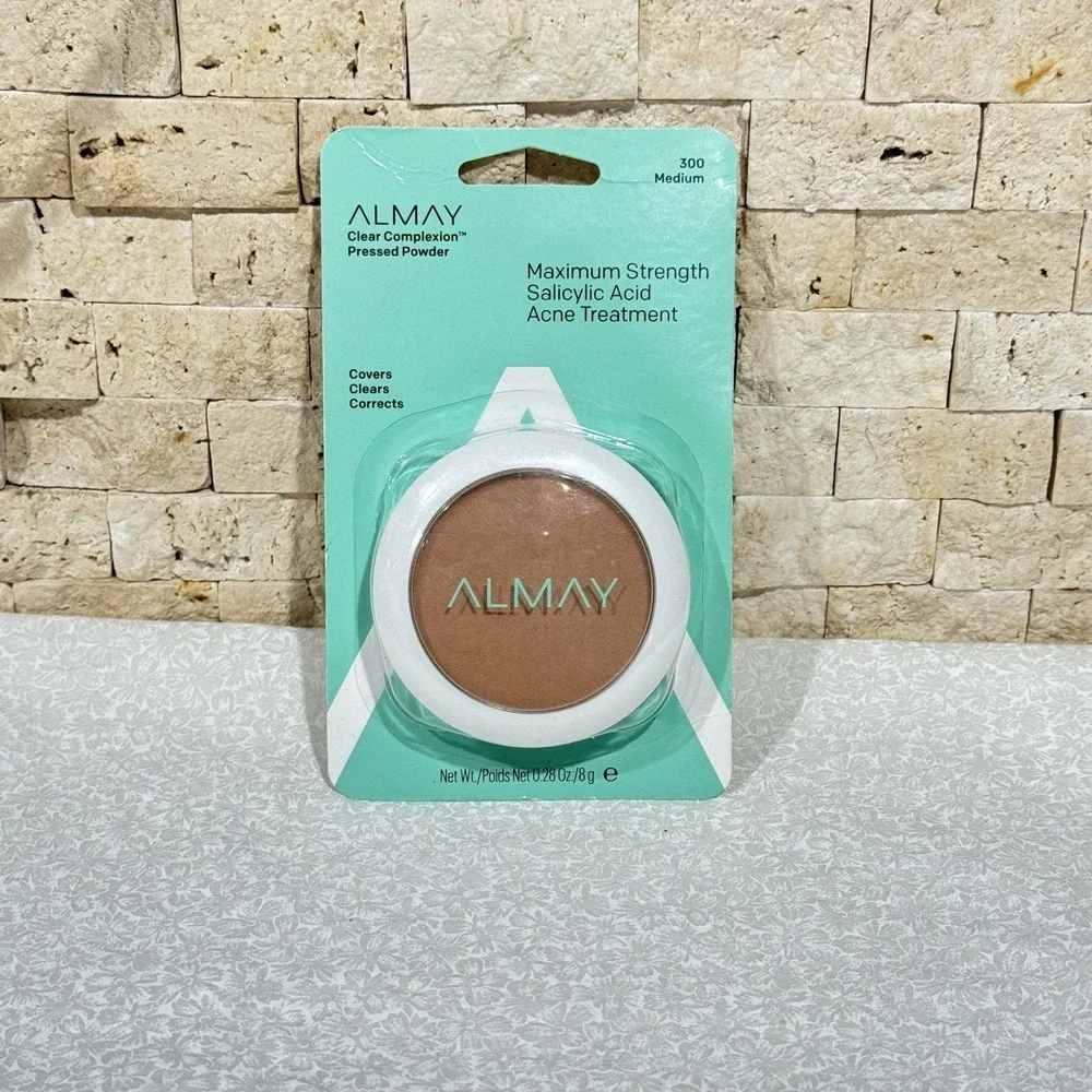 Almay Clear Complexion Pressed Powder 300 Medium Sealed‎